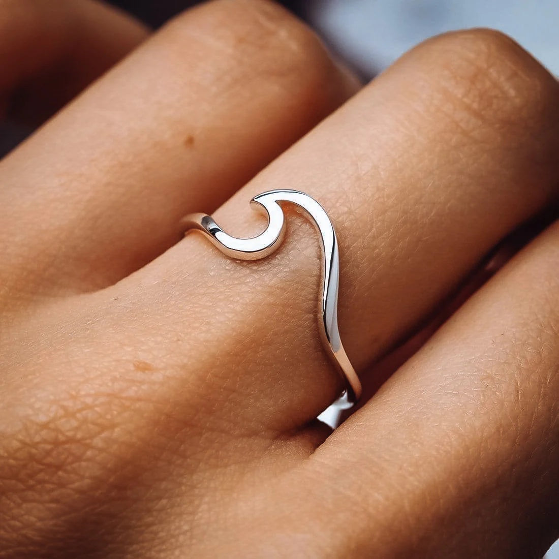 Ocean Wave Ring