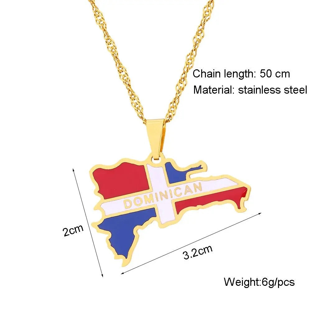 Dominican Republic Pride Necklace