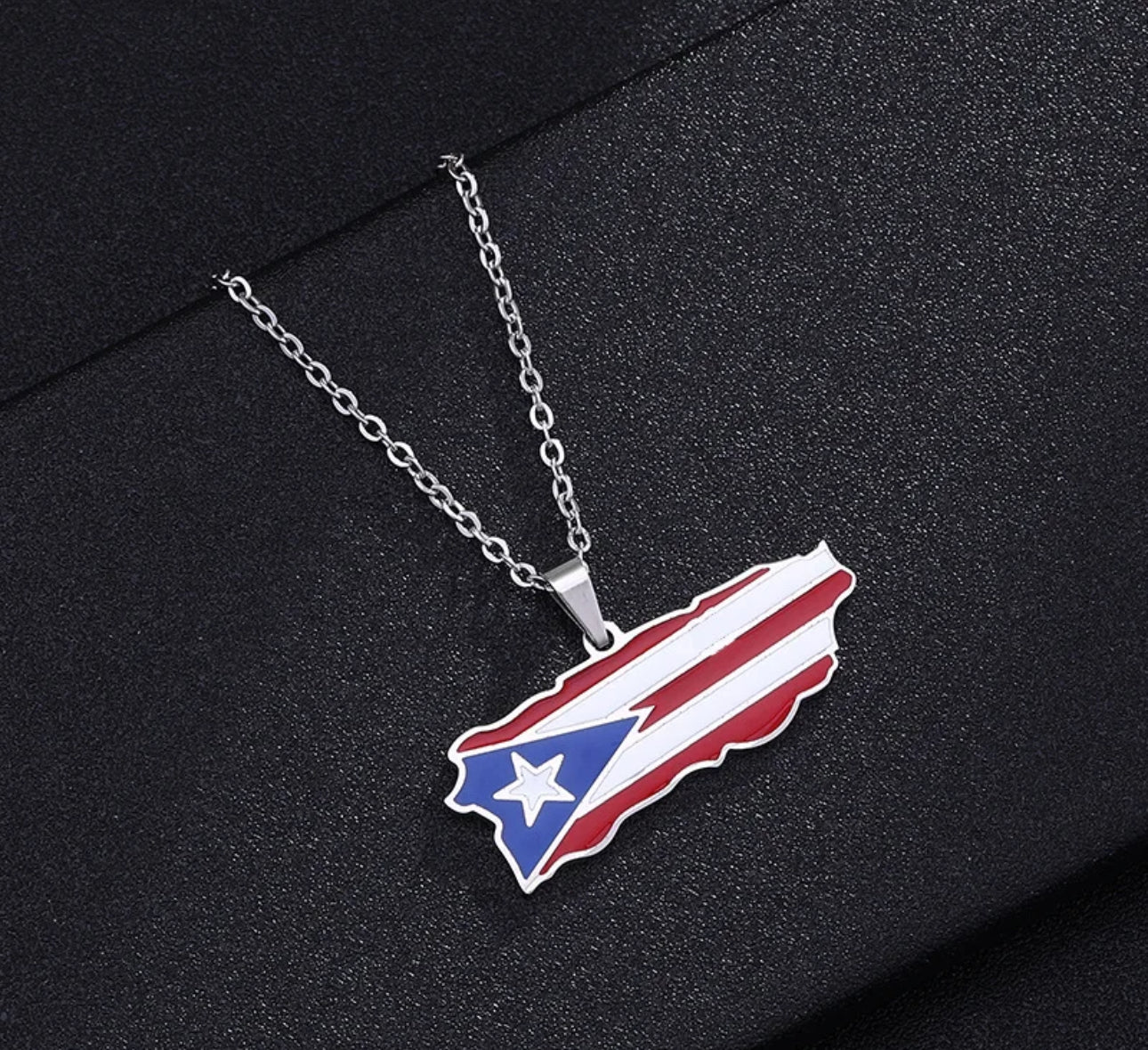 Puerto Rico Pride Necklace