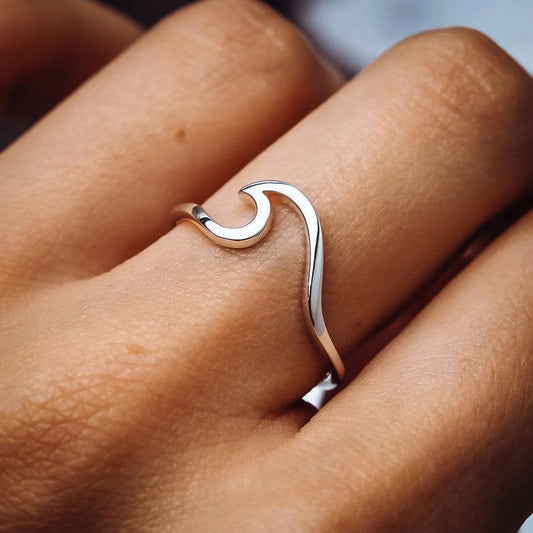 Ocean Wave Ring